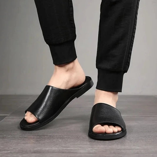 Italian Leather Slippers- CH 2101