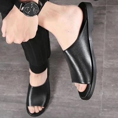 Italian Leather Slippers- CH 2101