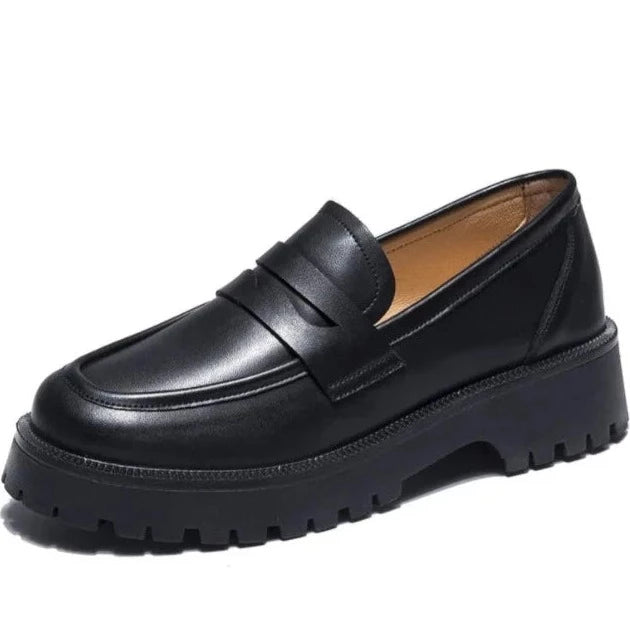 Women Leather Moccasin- W1UK7384