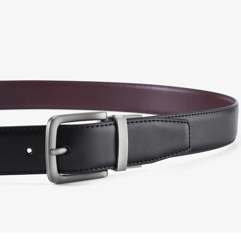 Genuine Leather Men Reversible Belt