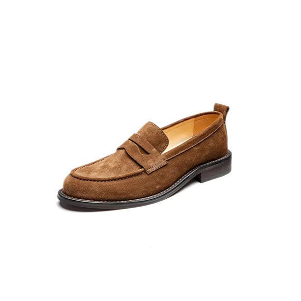 Men Suede Leather Loafers- SU 2120