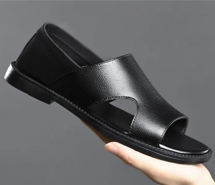 High Quality Leather Sandals Leisure Shoes- UKS 1801